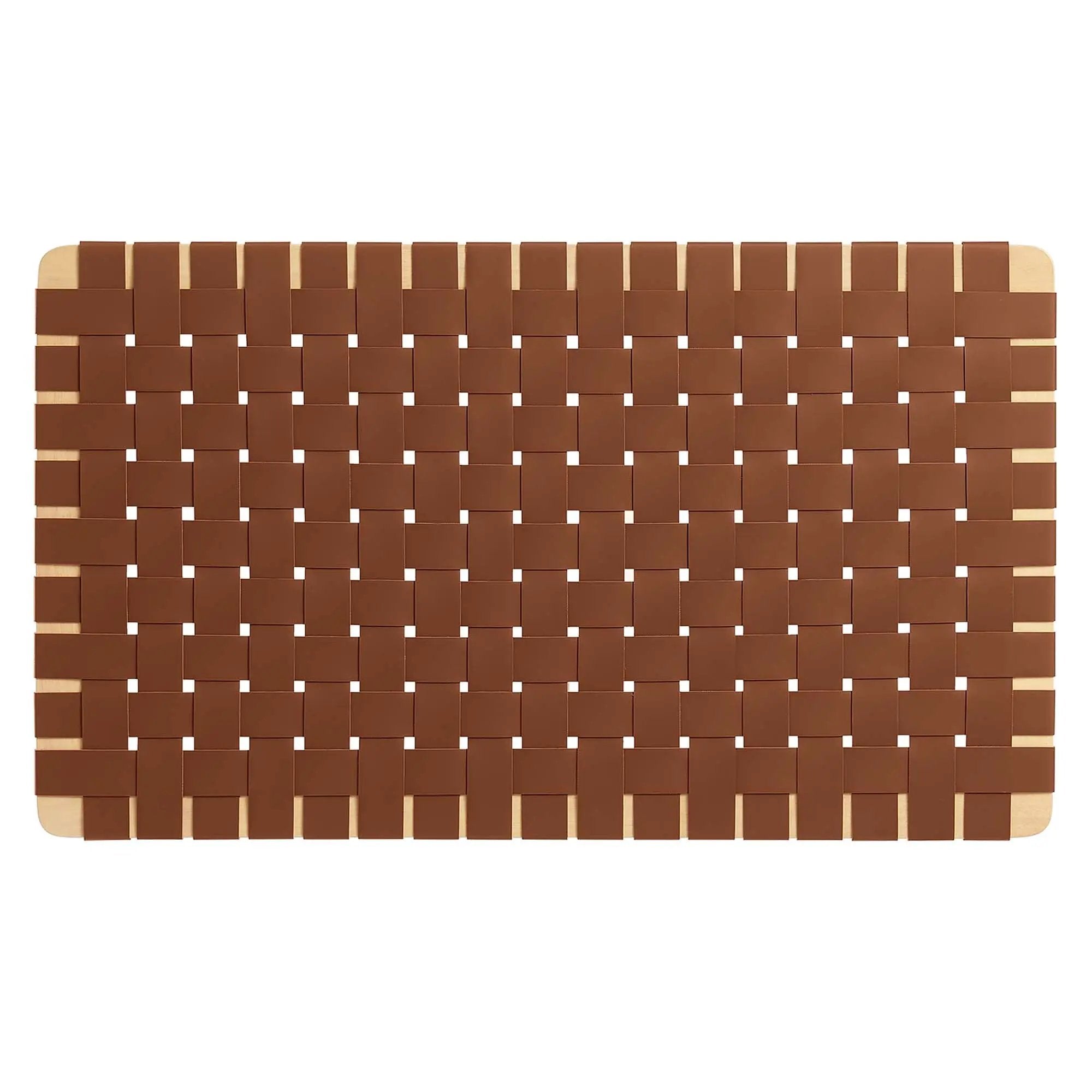 Sparta Weave Wall-Mount Vegan Leather Twin Headboard by Modway by HouseOfZazla