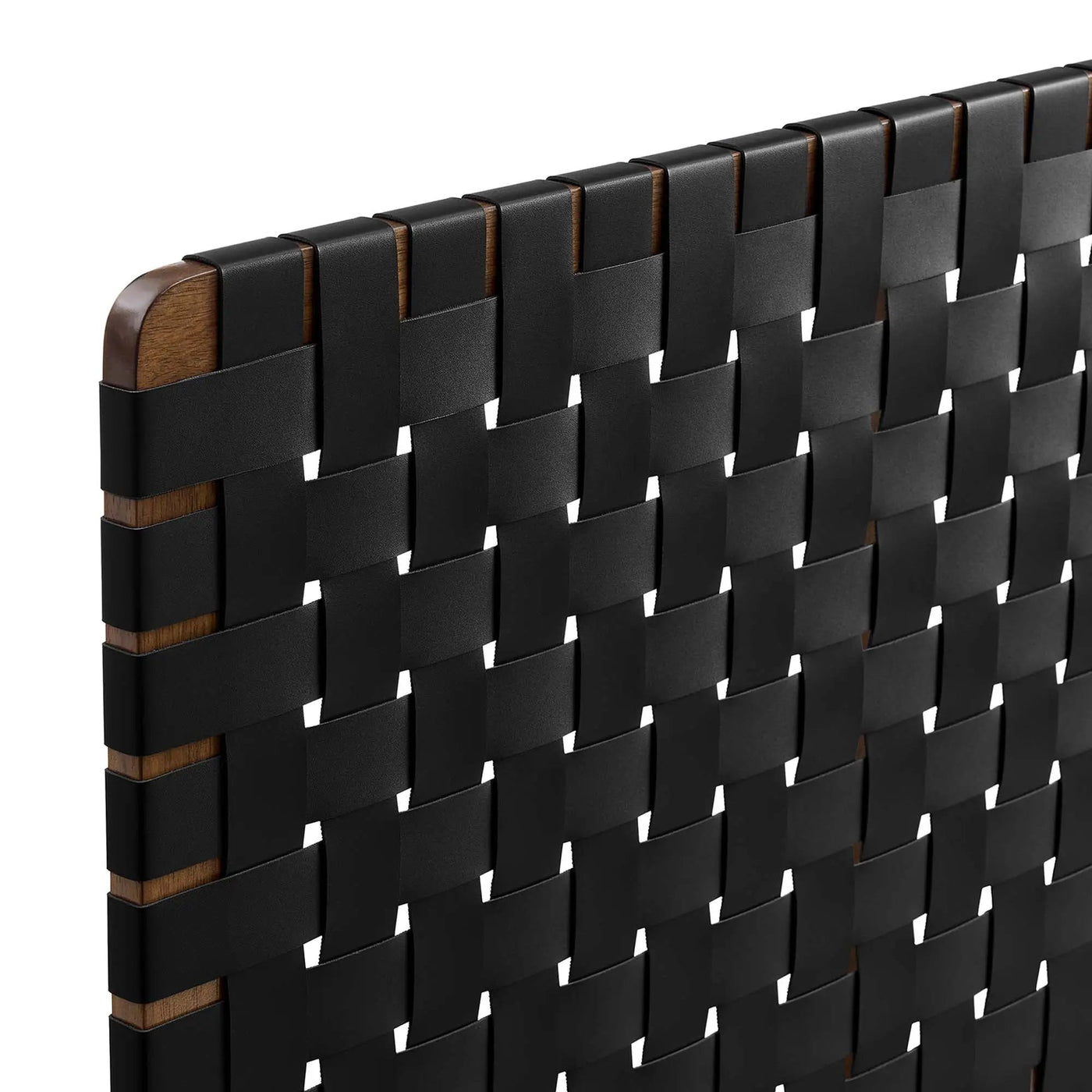 Sparta Weave Wall-Mount Vegan Leather Twin Headboard by Modway by HouseOfZazla