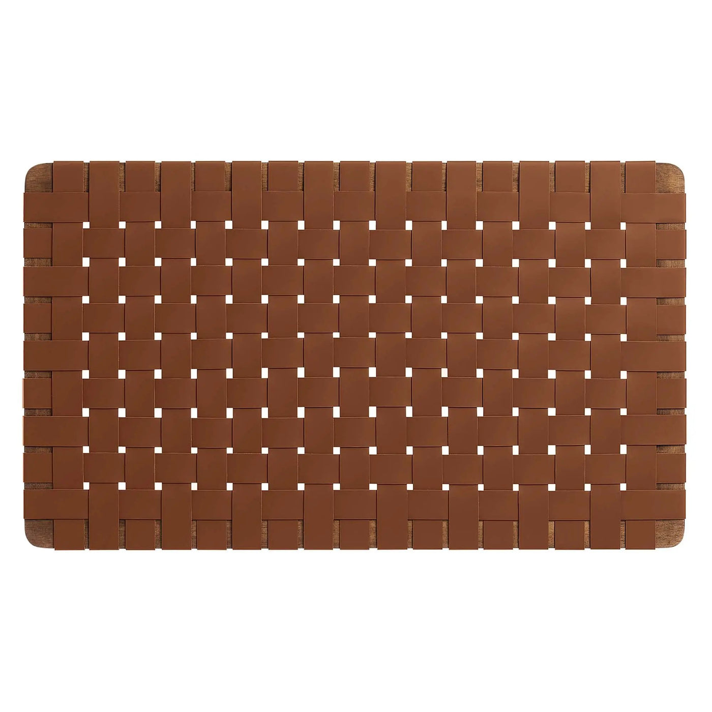 Sparta Weave Wall-Mount Vegan Leather Twin Headboard by Modway by HouseOfZazla