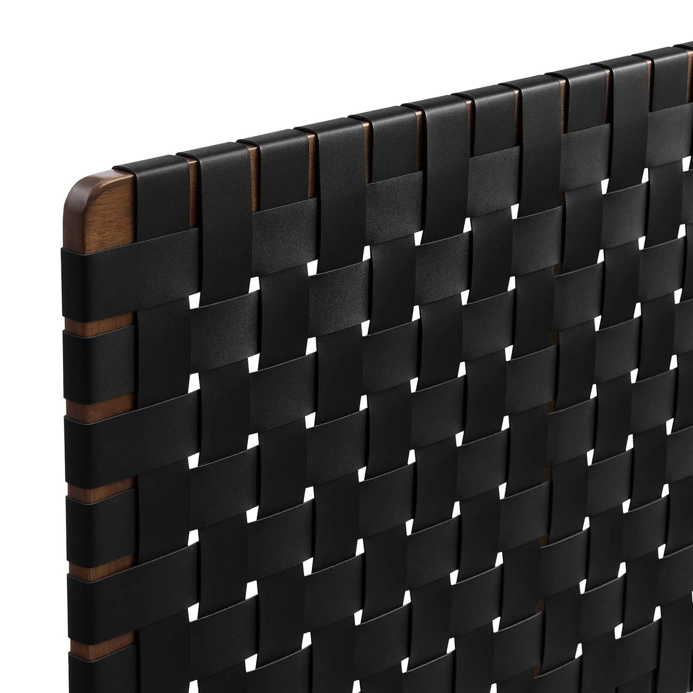 Sparta Weave Vegan Leather Twin Headboard by HouseOfZazla