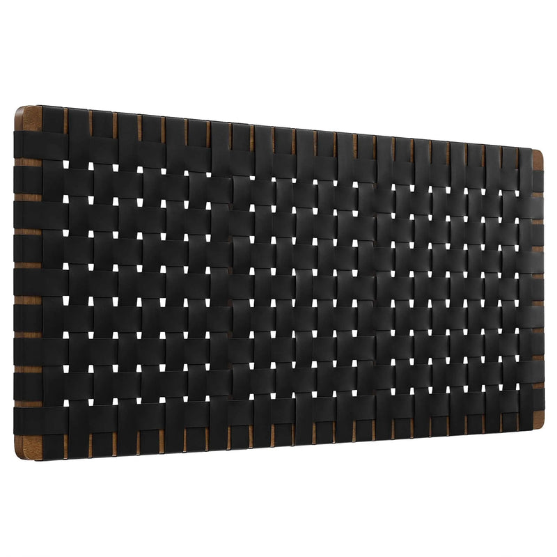 Sparta Weave Vegan Leather Full Headboard by Modway by HouseOfZazla