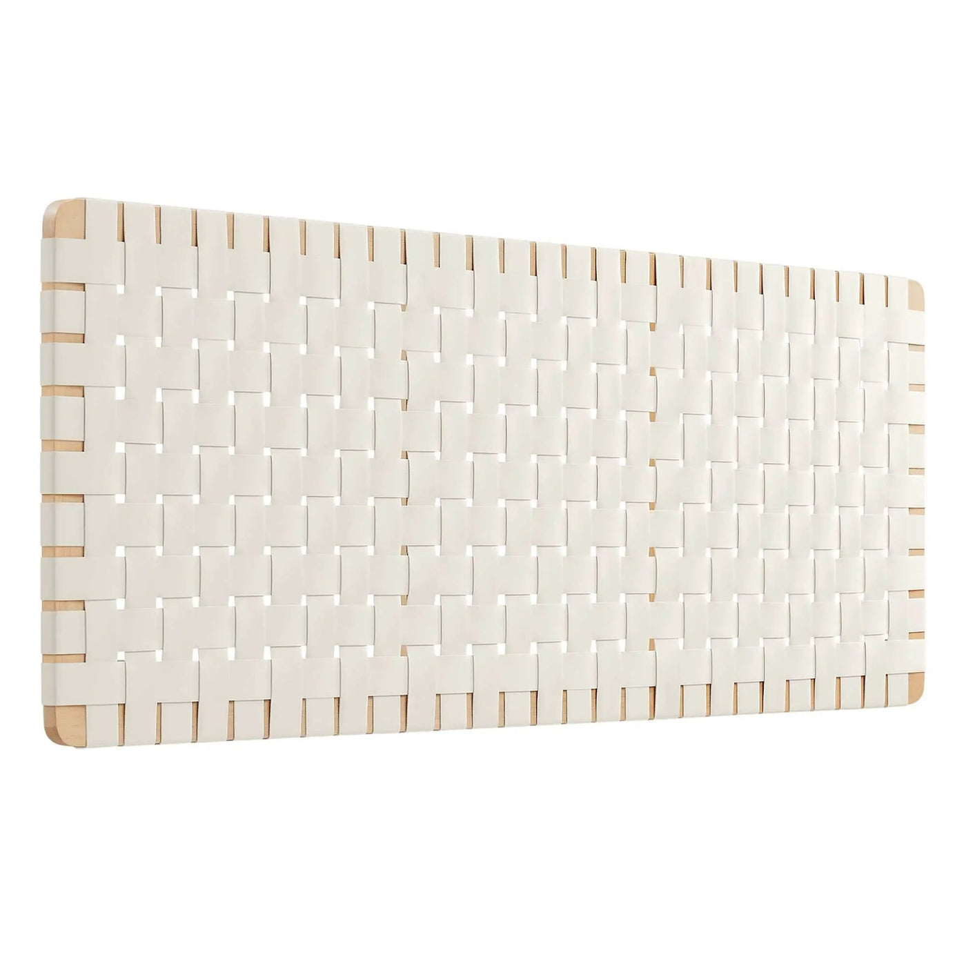 Sparta Vegan Leather Weave Queen Headboard by Modway by HouseOfZazla