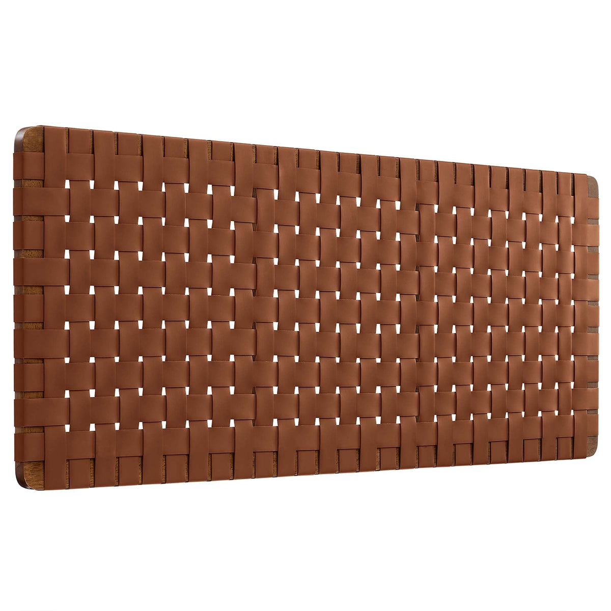 Sparta Vegan Leather Weave Queen Headboard by Modway by HouseOfZazla