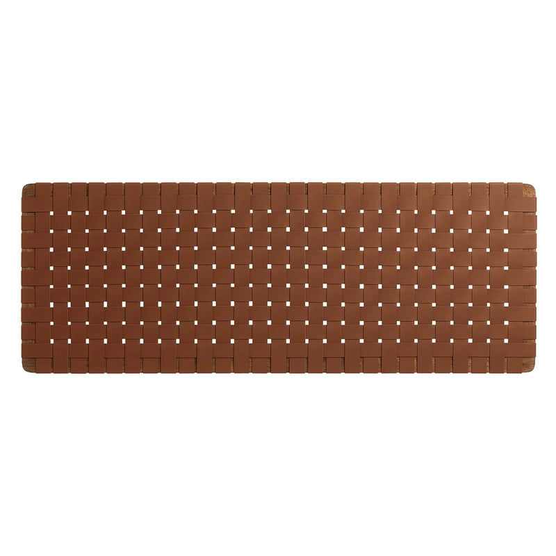 Sparta Vegan Leather Weave Queen Headboard by Modway by HouseOfZazla