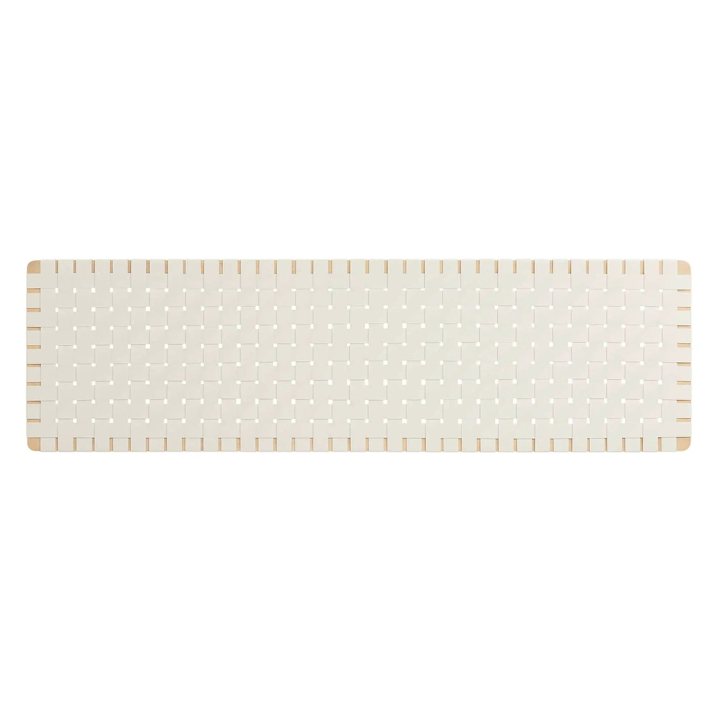 Sparta Weave Wall-Mount Vegan Leather King Headboard by HouseOfZazla