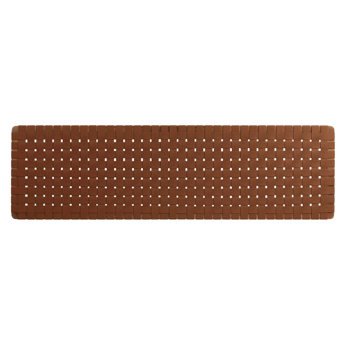 Sparta Weave Wall-Mount Vegan Leather King Headboard by HouseOfZazla