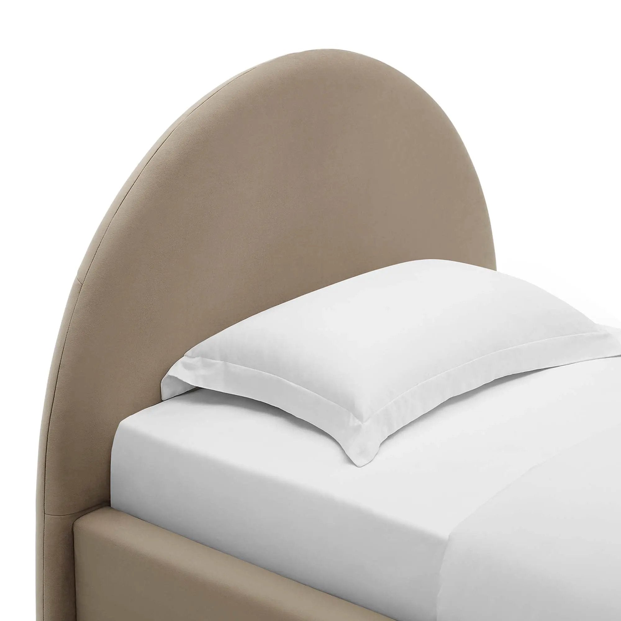 Resort Performance Velvet Arched Round Twin Platform Bed by Modway by HouseOfZazla