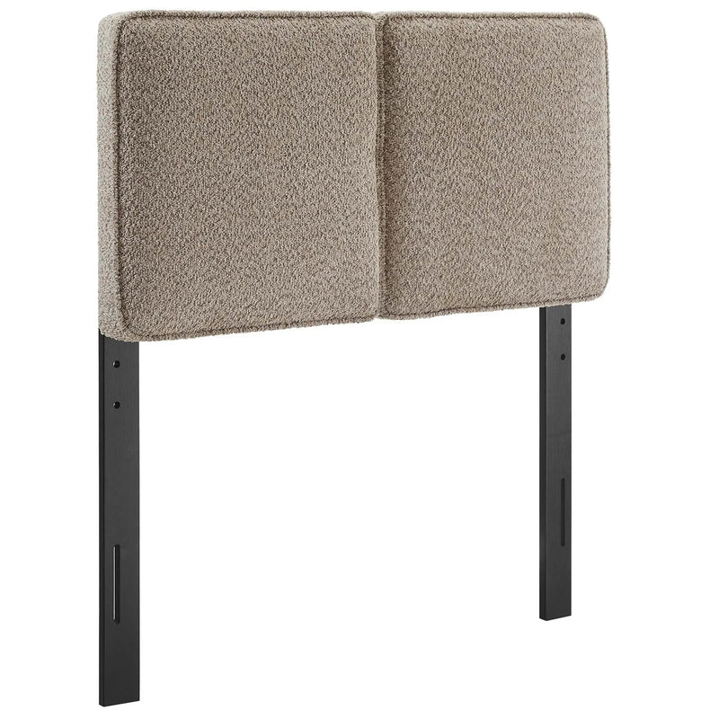 Lindee Boucle Fabric Twin Headboard by Modway by HouseOfZazla