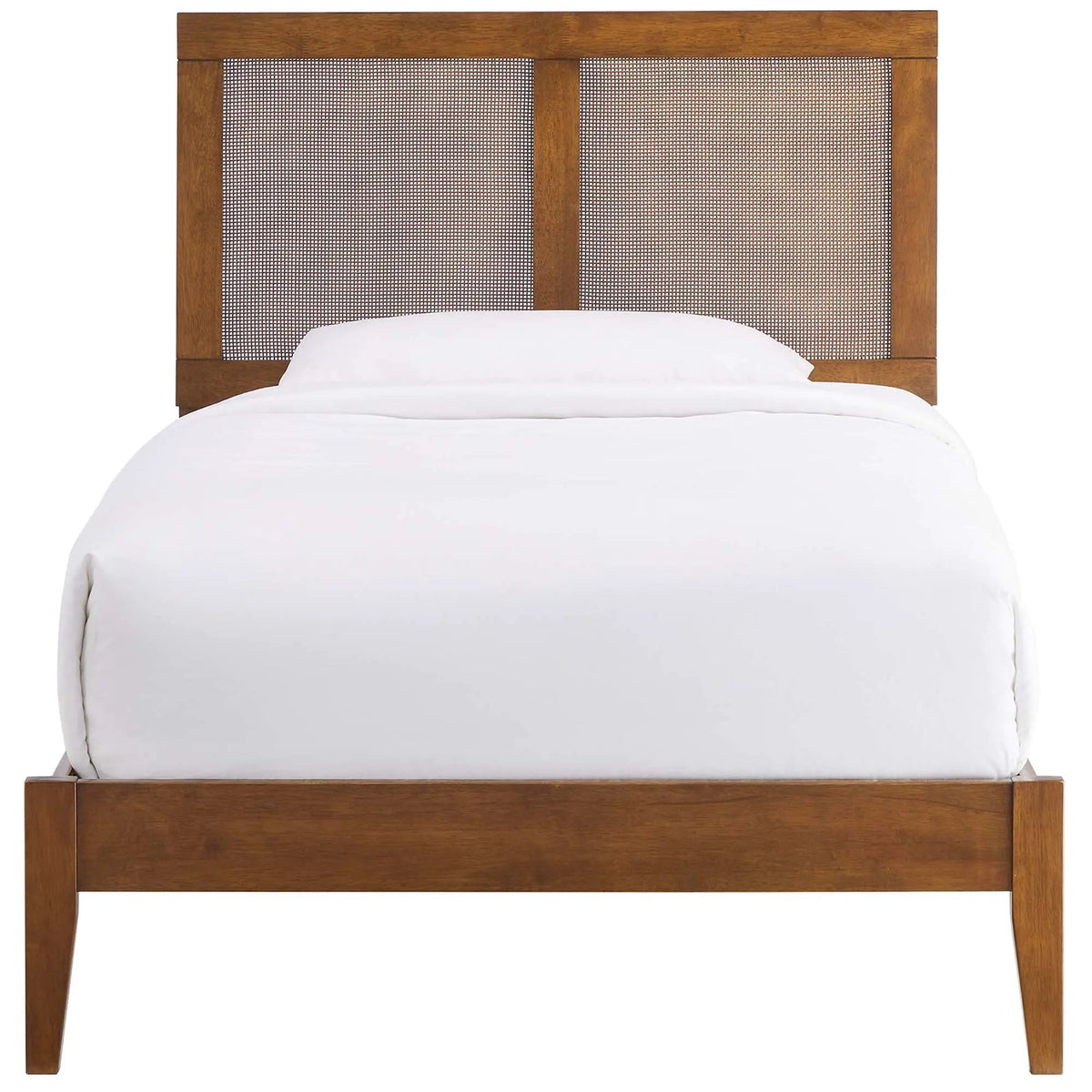 Sirocco Rattan and Wood Twin Platform Bed by Modway by HouseOfZazla