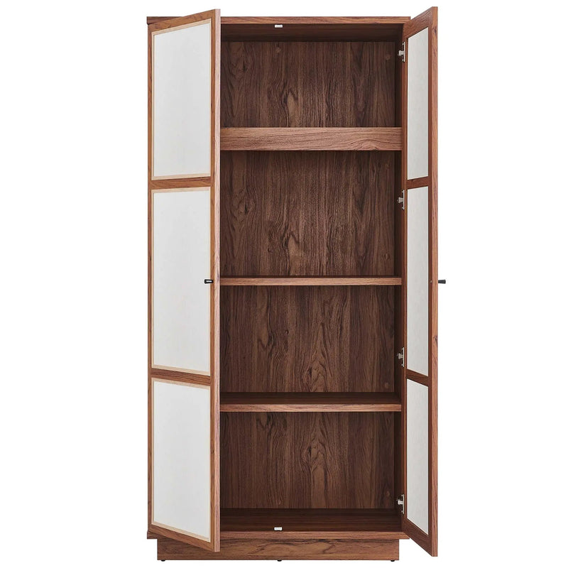 Capri 70" Tall Wood Grain Storage Cabinet by Modway by HouseOfZazla