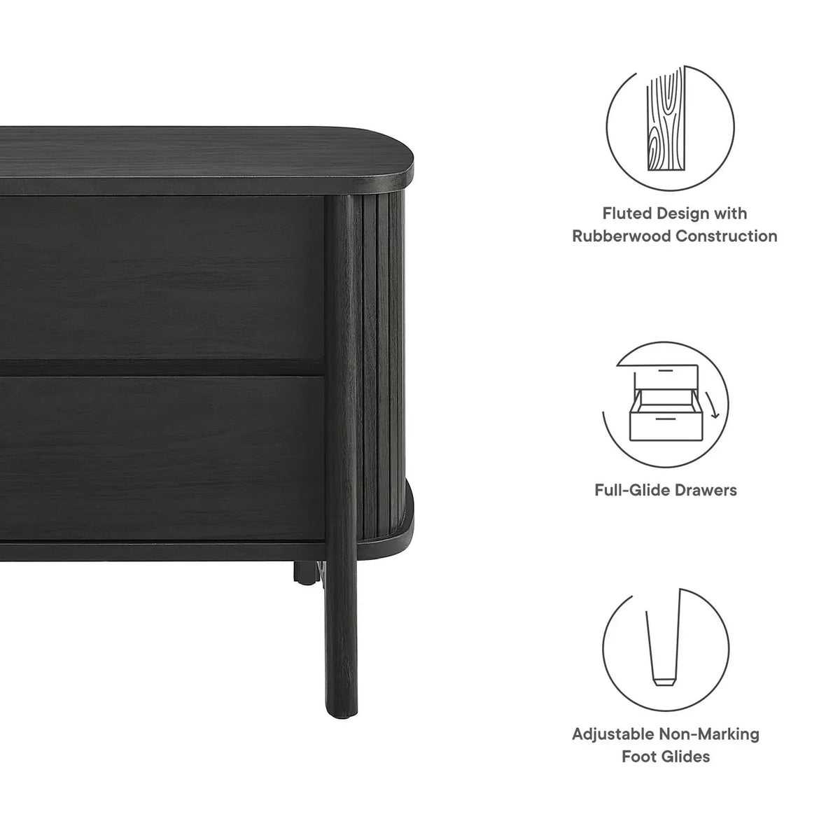 Cadence 2-Drawer Nightstand by Modway by HouseOfZazla