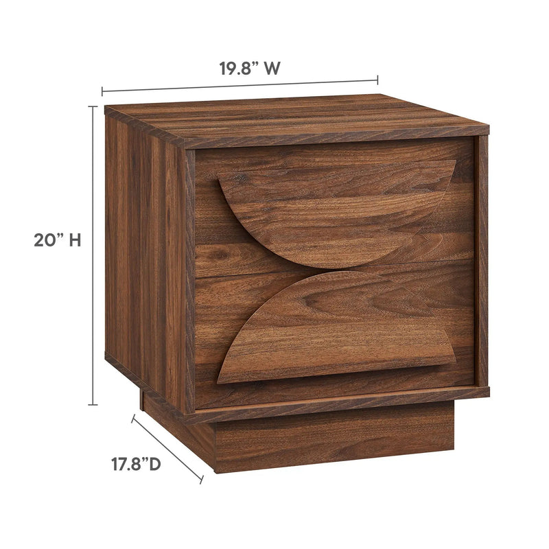 Bulwark 2-Drawer Nightstand by Modway by HouseOfZazla