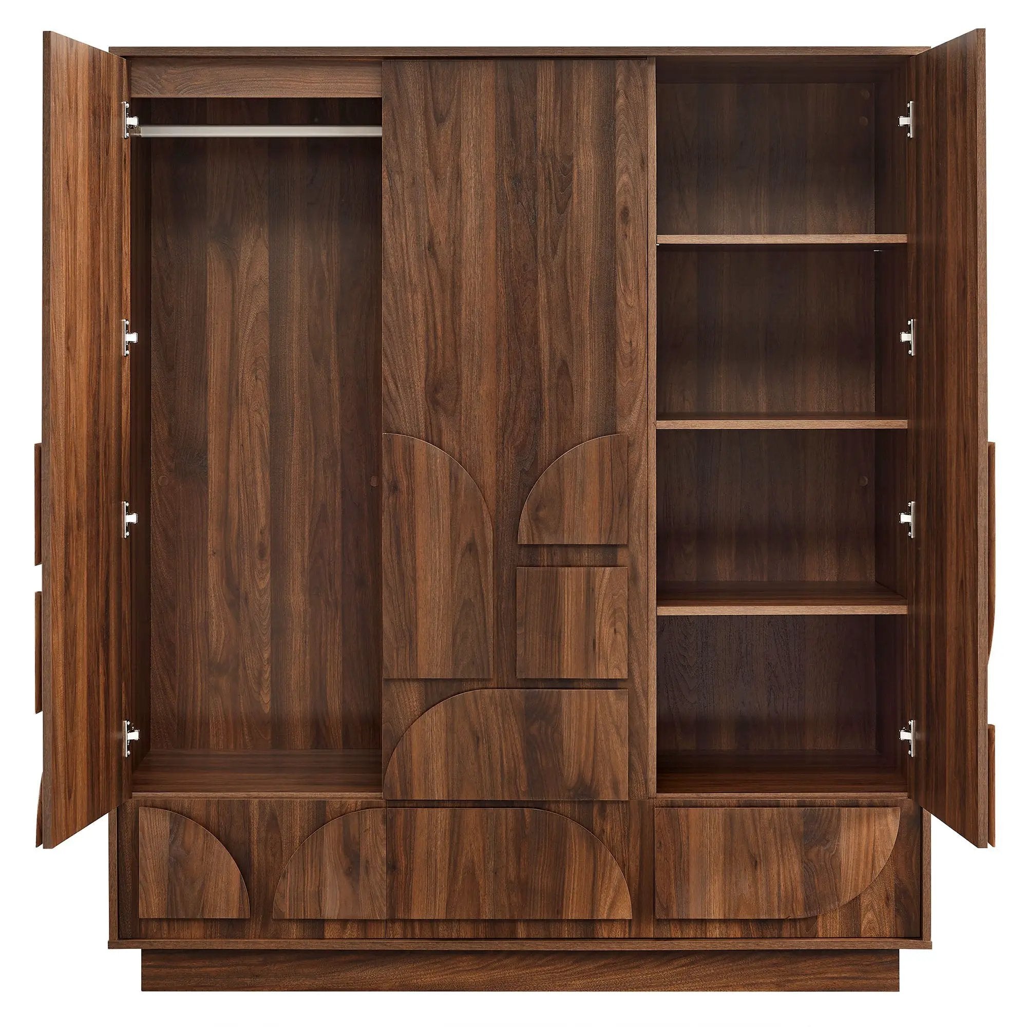 Bulwark 3-Door Wardrobe Closet by Modway by HouseOfZazla