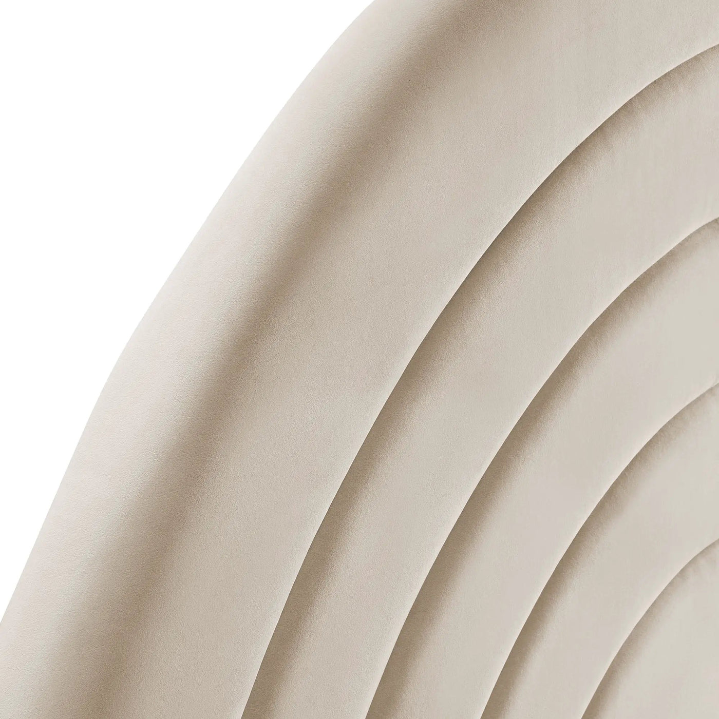 Solana Arched Performance Velvet Queen Headboard by HouseOfZazla