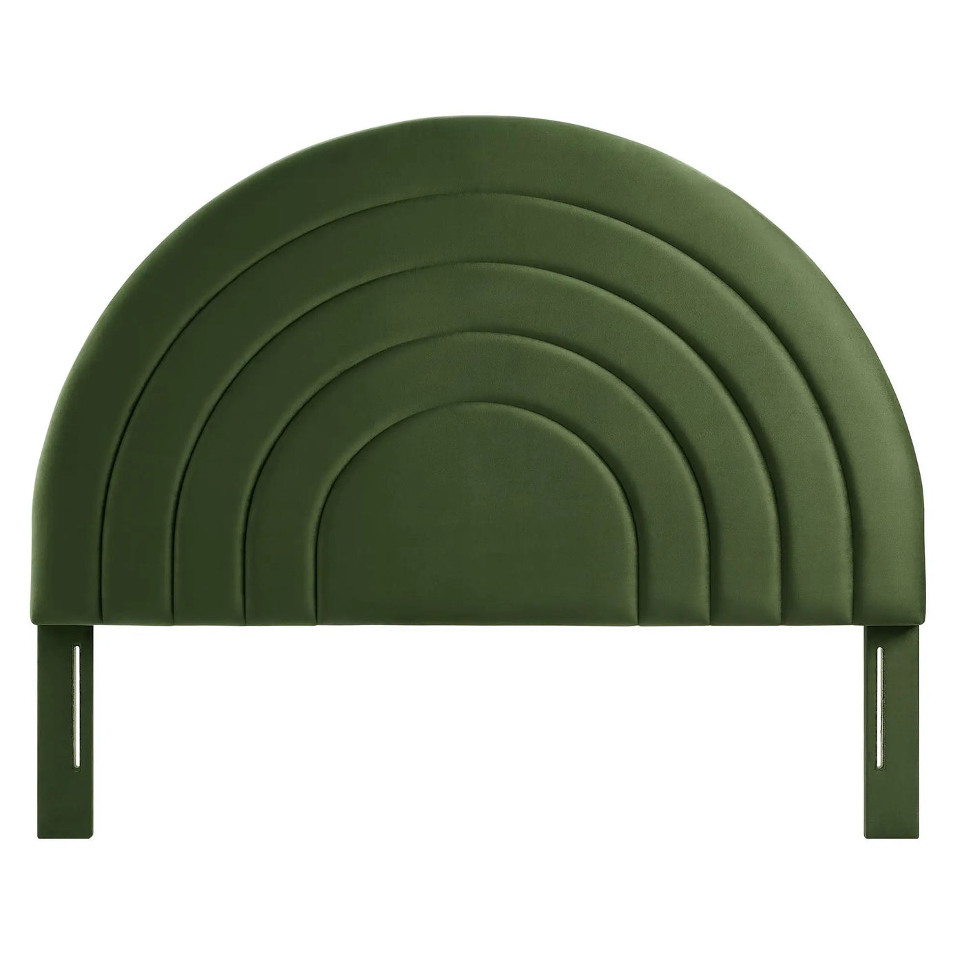 Solana Arched Performance Velvet Queen Headboard by HouseOfZazla