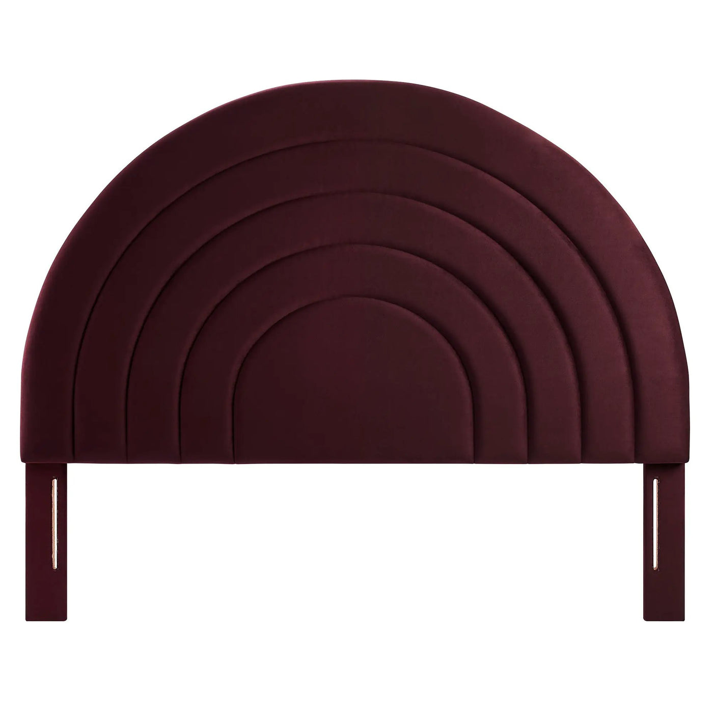 Solana Arched Performance Velvet Queen Headboard by HouseOfZazla