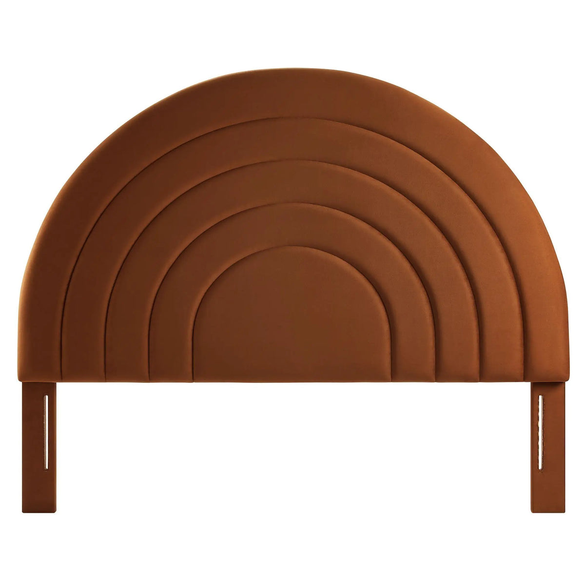 Solana Arched Performance Velvet Queen Headboard by HouseOfZazla