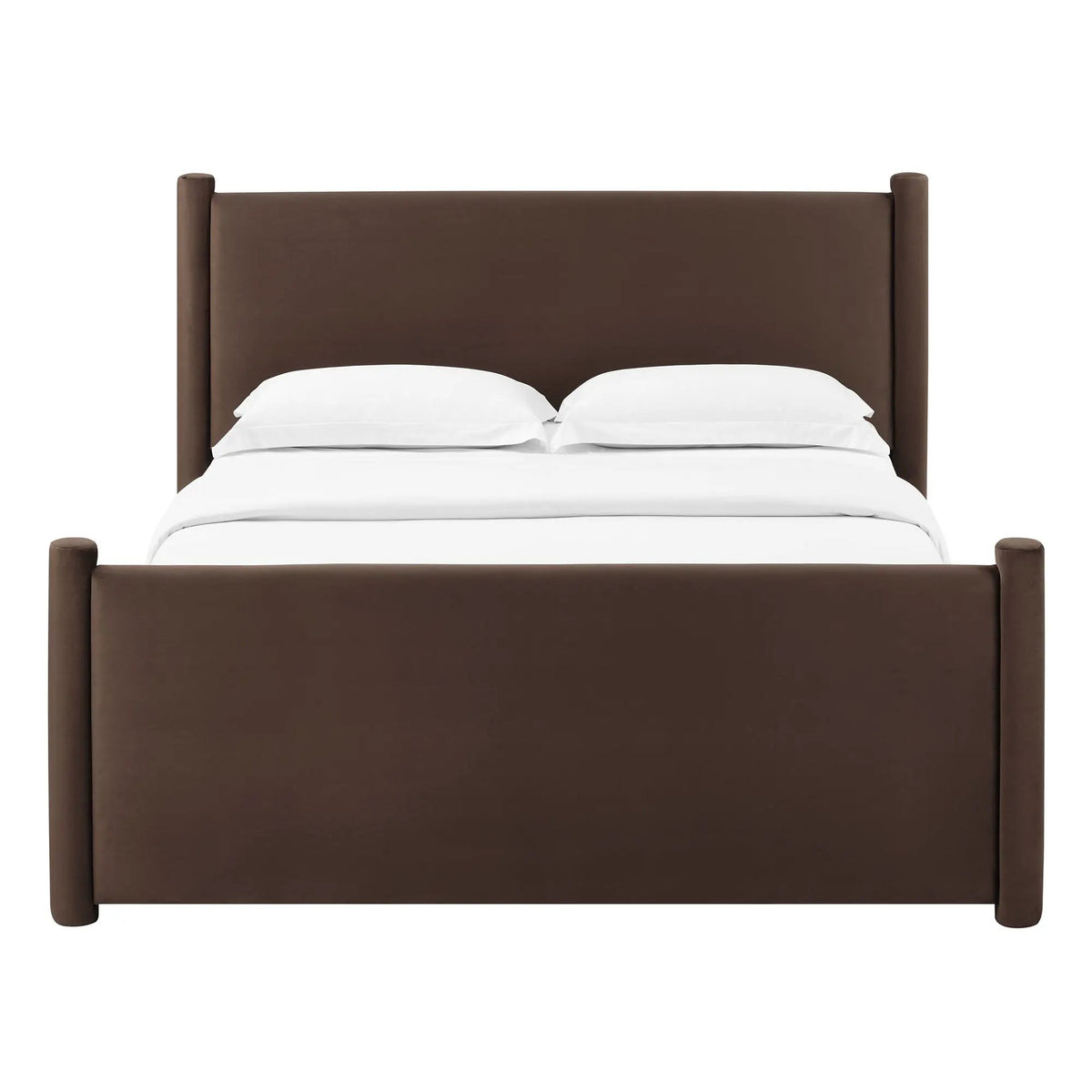Rael Performance Velvet Queen Platform Bed by Modway by HouseOfZazla