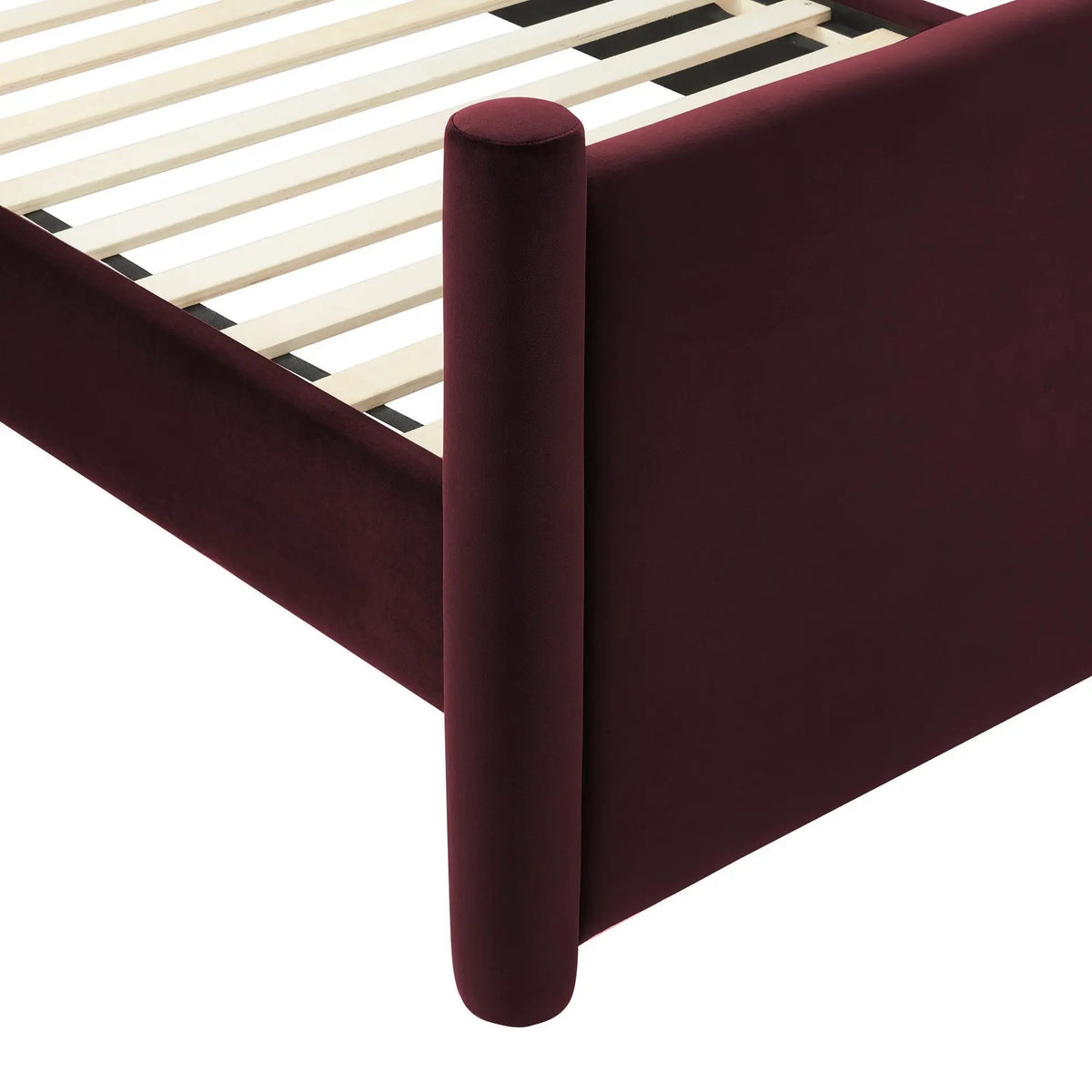 Rael Performance Velvet Queen Platform Bed by Modway by HouseOfZazla