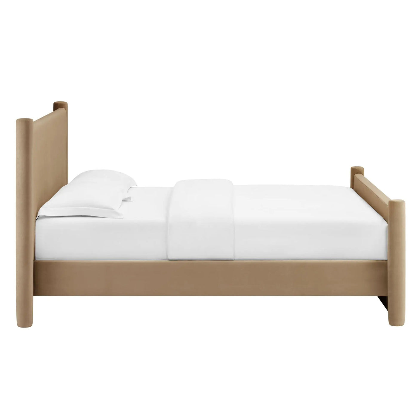 Rael Performance Velvet Queen Platform Bed by Modway by HouseOfZazla
