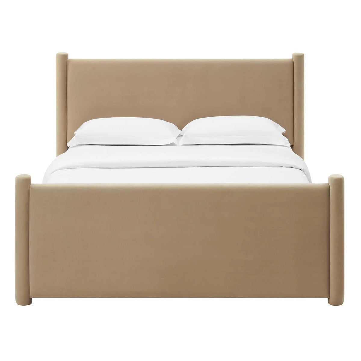 Rael Performance Velvet Queen Platform Bed by Modway by HouseOfZazla
