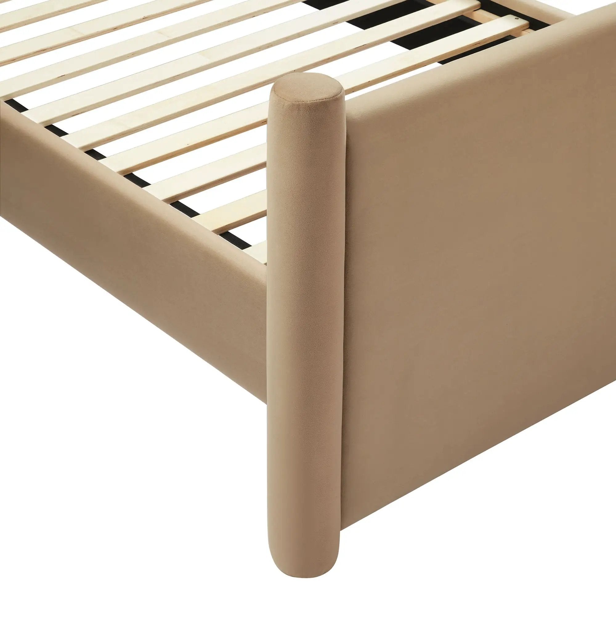 Rael Performance Velvet Queen Platform Bed by Modway by HouseOfZazla