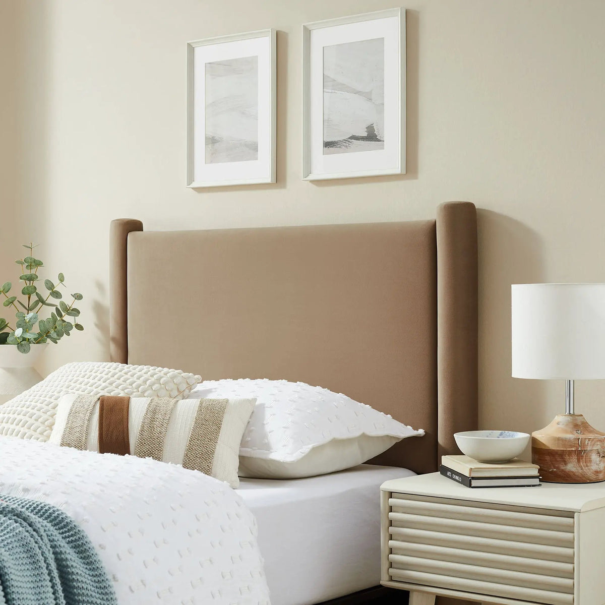 Rael Performance Velvet Twin Headboard by Modway by HouseOfZazla