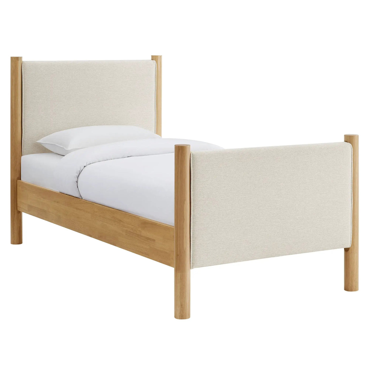 Maven Twin Size Fabric Upholstered Platform Bed by Modway by HouseOfZazla