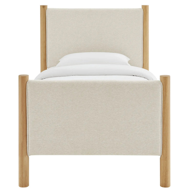 Maven Twin Size Fabric Upholstered Platform Bed by Modway by HouseOfZazla