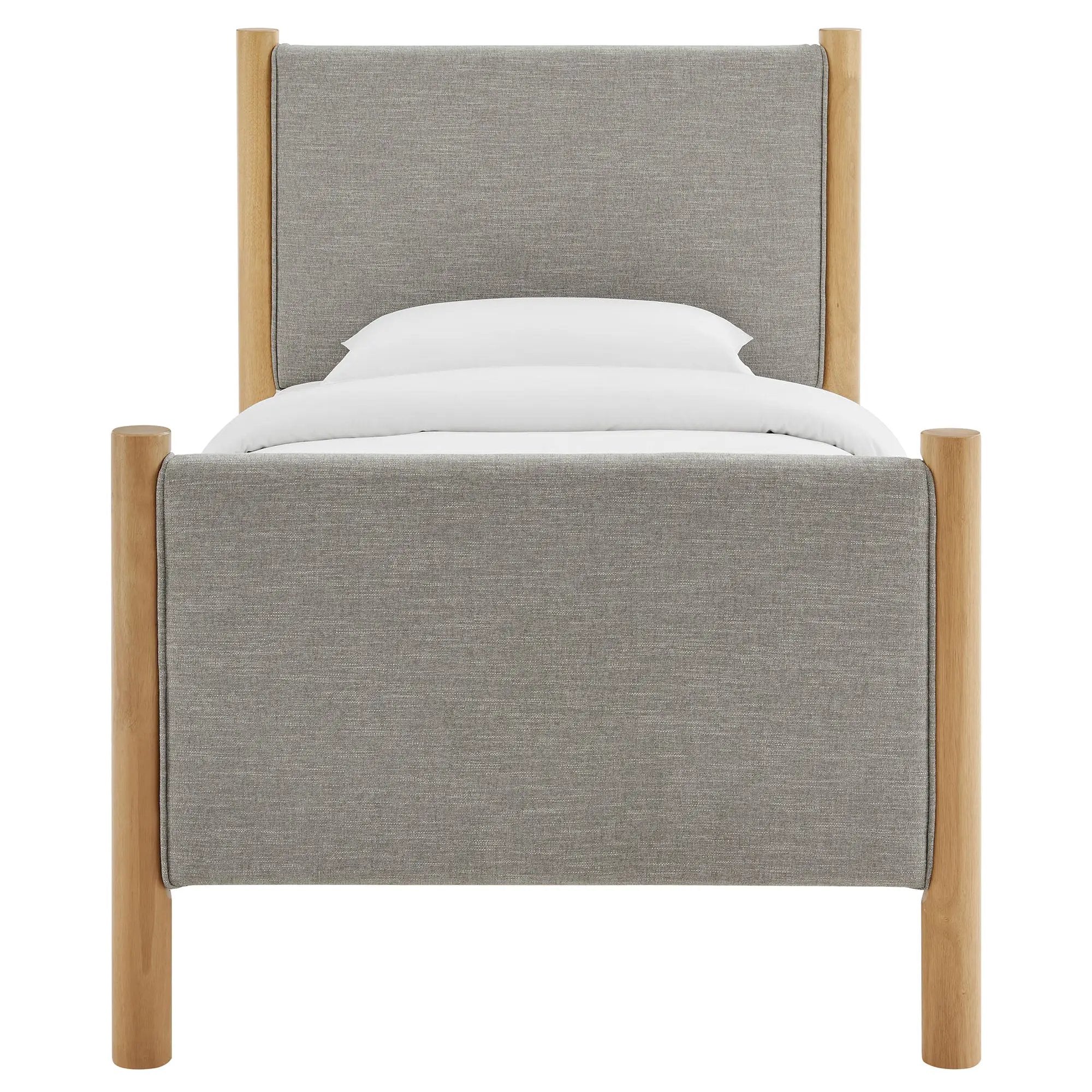 Maven Twin Size Fabric Upholstered Platform Bed by Modway by HouseOfZazla