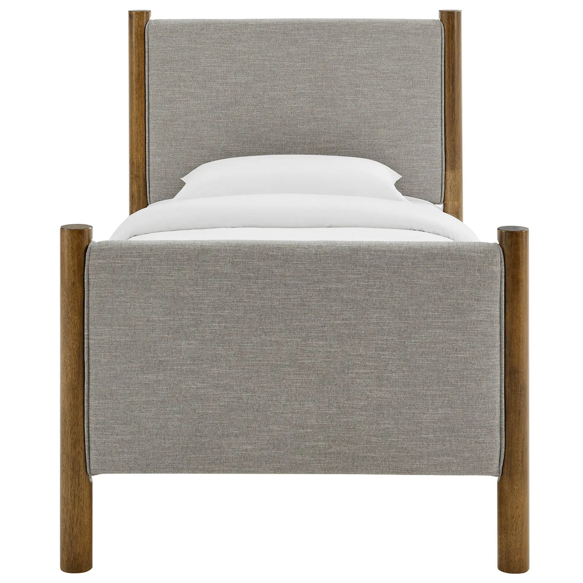 Maven Twin Size Fabric Upholstered Platform Bed by Modway by HouseOfZazla