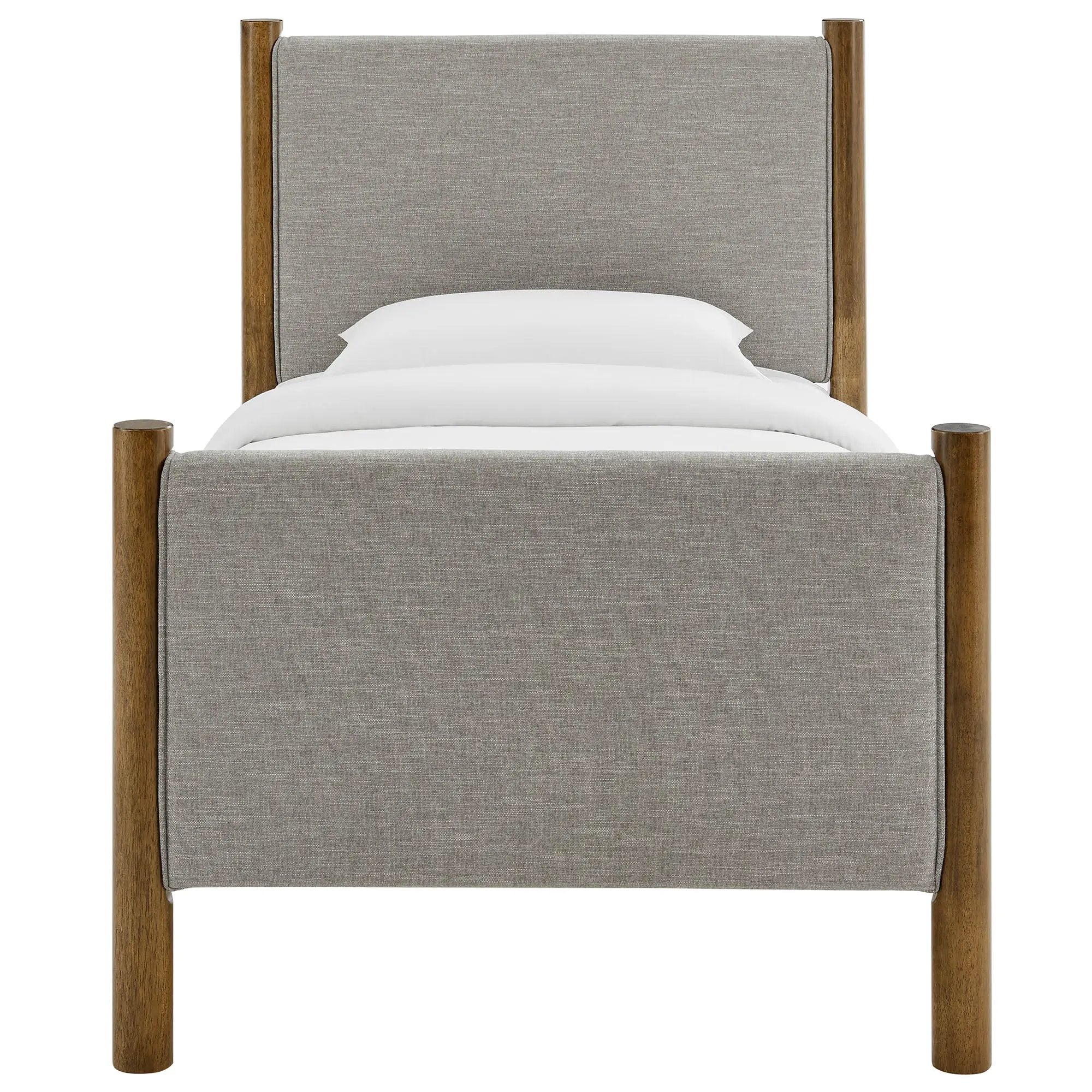 Maven Twin Size Fabric Upholstered Platform Bed by Modway by HouseOfZazla