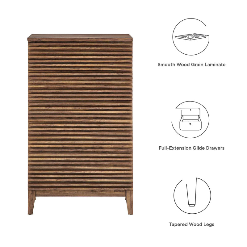 Render 5-Drawer Chest by Modway by HouseOfZazla