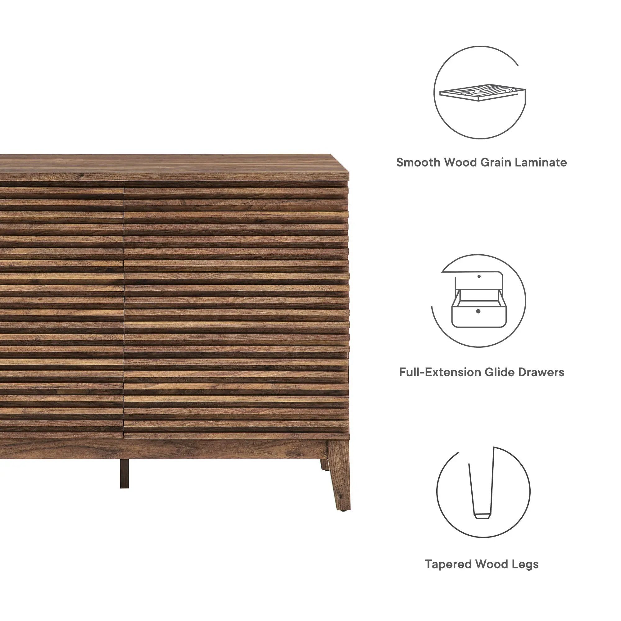 Render 47” 6-Drawer Dresser by Modway by HouseOfZazla