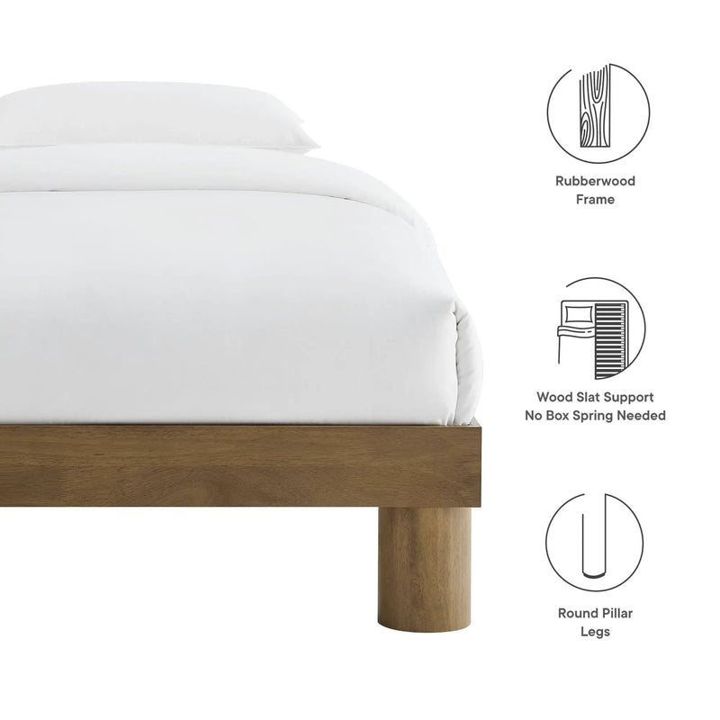 Runa Wood Platform Bed by Modway by HouseOfZazla