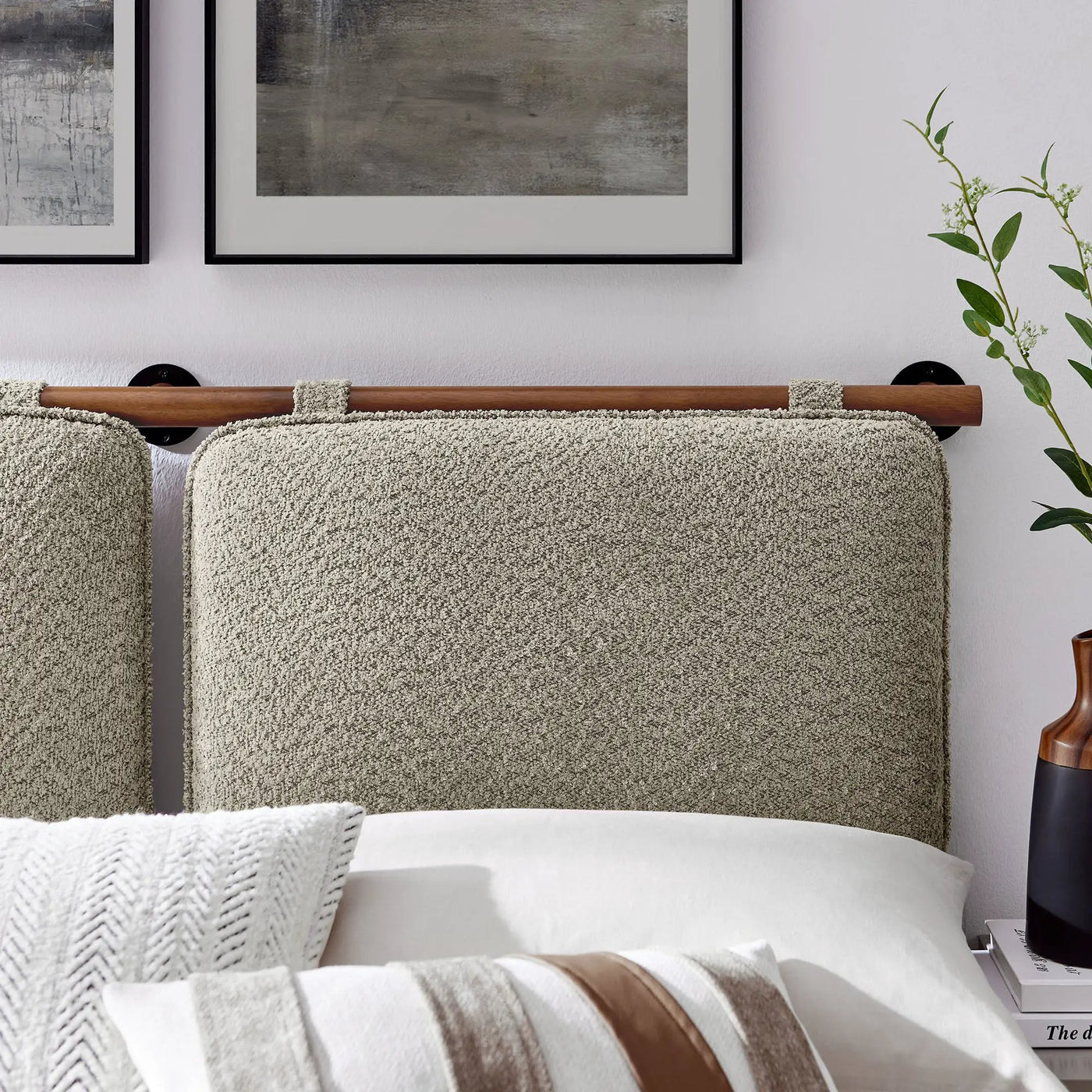 Anela Wall-Mounted Chenille Upholstered Full Headboard by Modway by HouseOfZazla