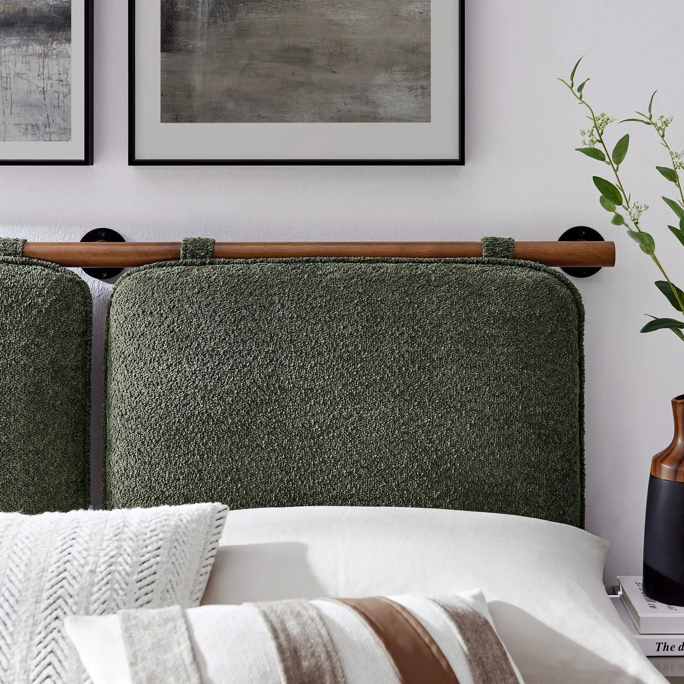 Anela Wall-Mounted Chenille Upholstered Full Headboard by Modway by HouseOfZazla