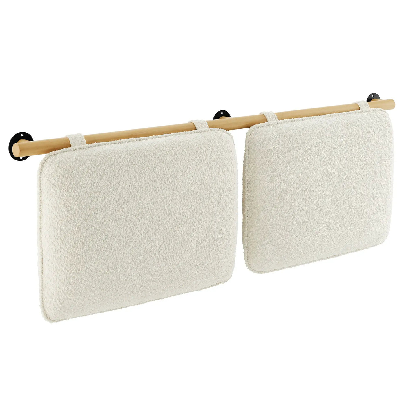 Anela Wall-Mounted Chenille Upholstered King Size Headboard by HouseOfZazla