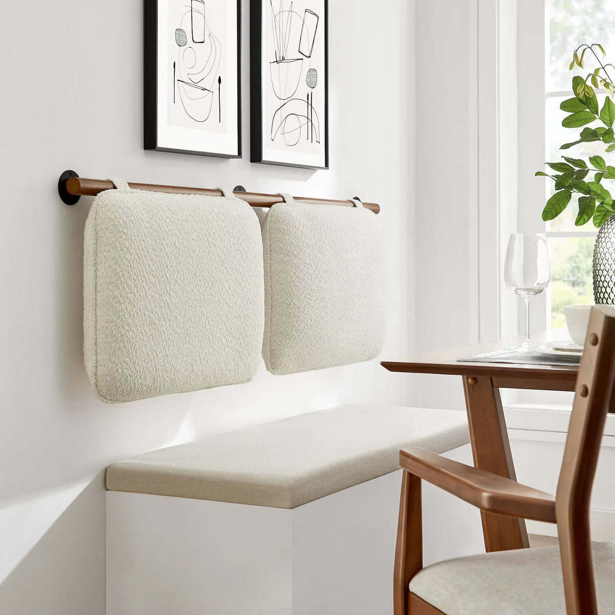 Anela Wall-Mounted Chenille Upholstered King Size Headboard by HouseOfZazla