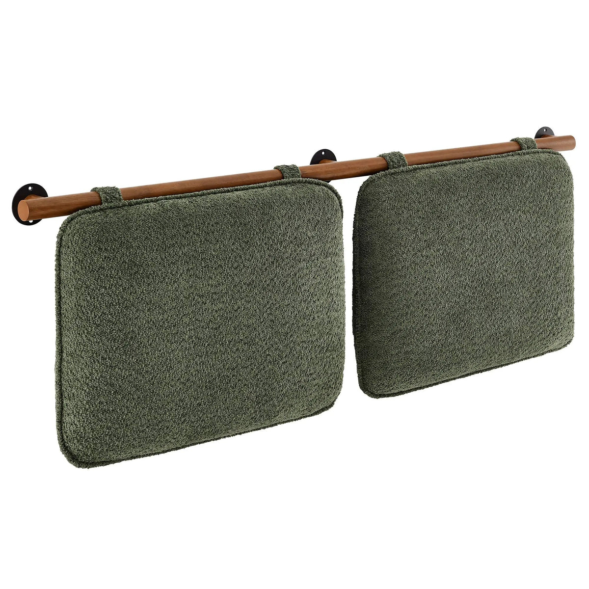 Anela Wall-Mounted Chenille Upholstered King Size Headboard by HouseOfZazla