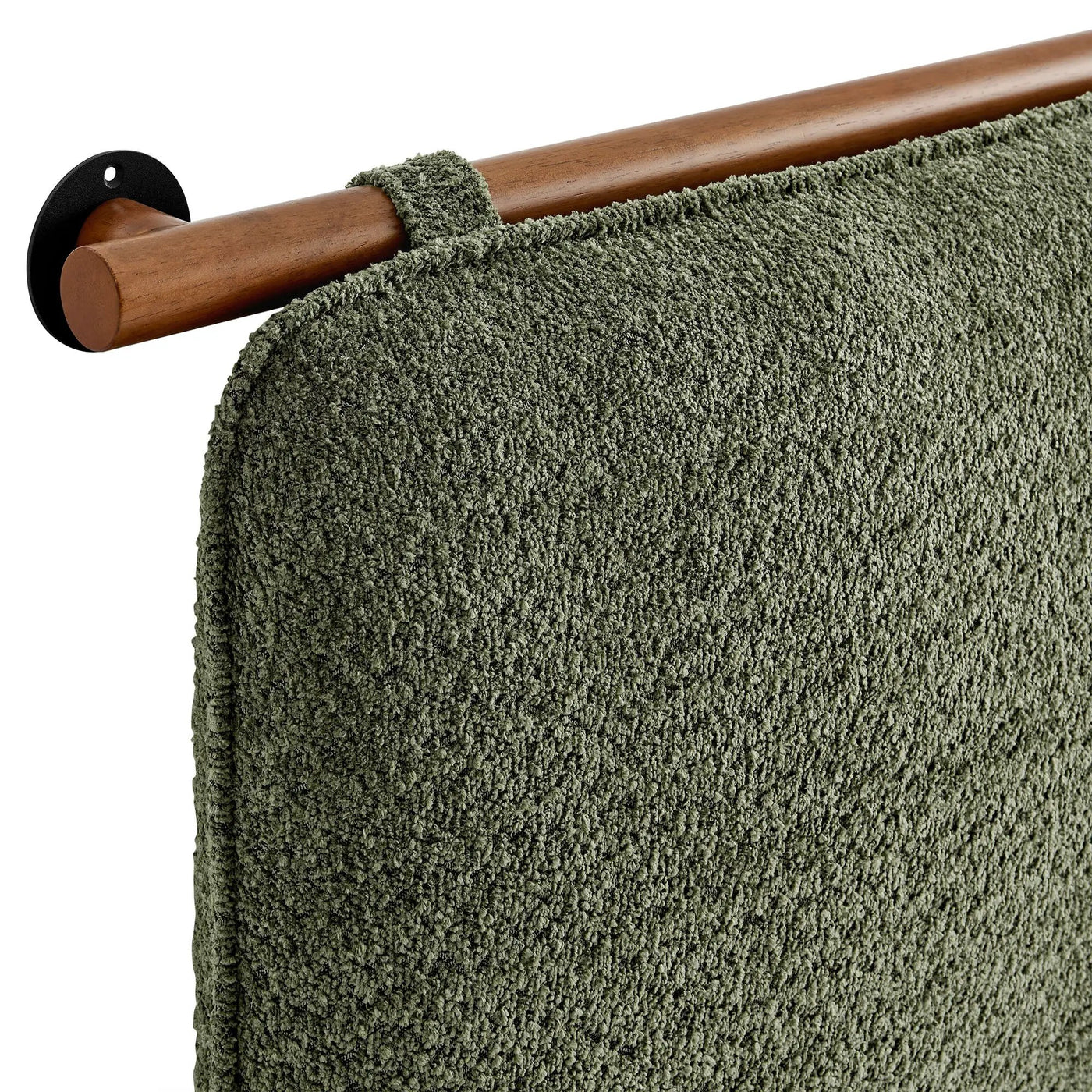 Anela Wall-Mounted Chenille Upholstered King Size Headboard by HouseOfZazla