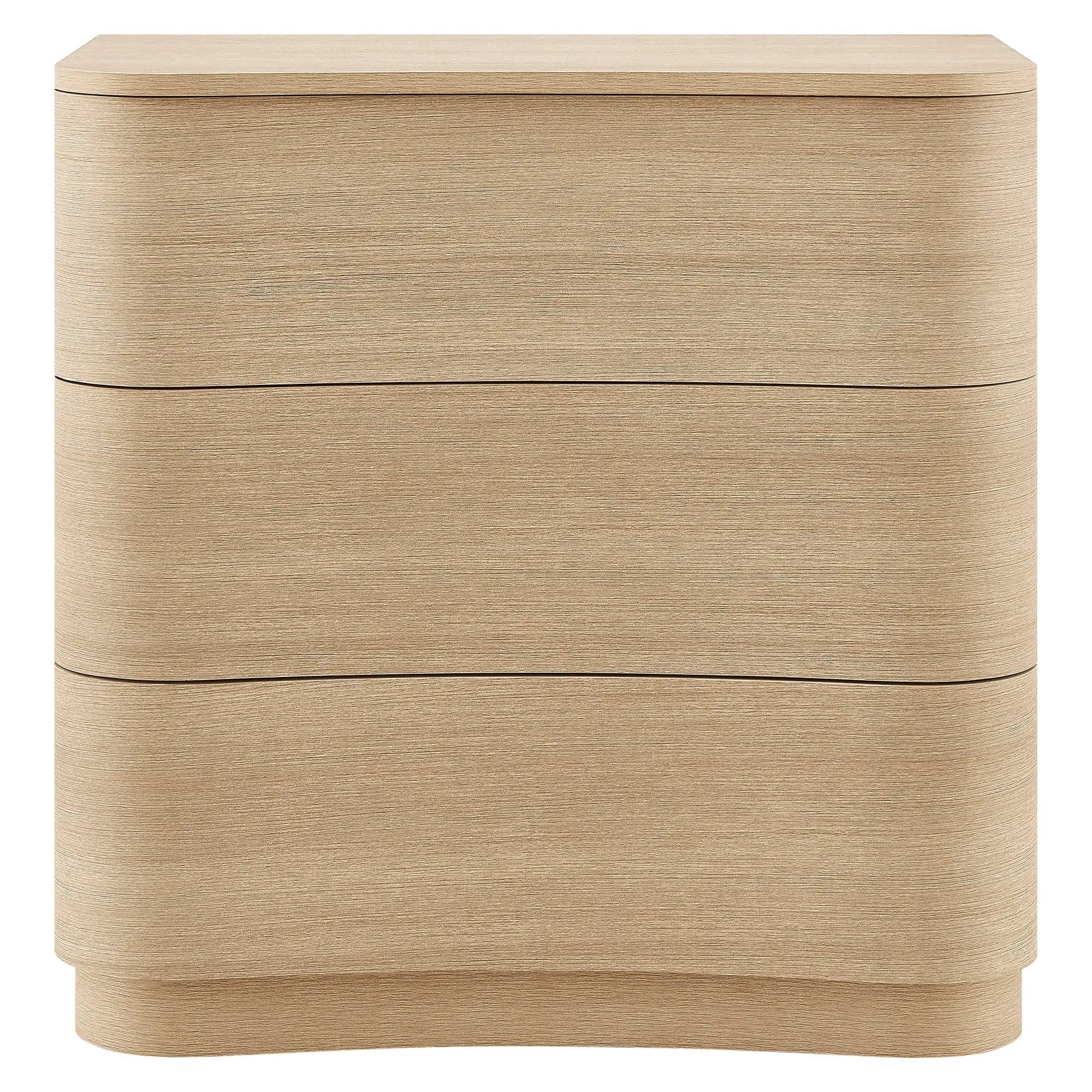 Mirae 3-Drawer Curved Compact Dresser by Modway by HouseOfZazla