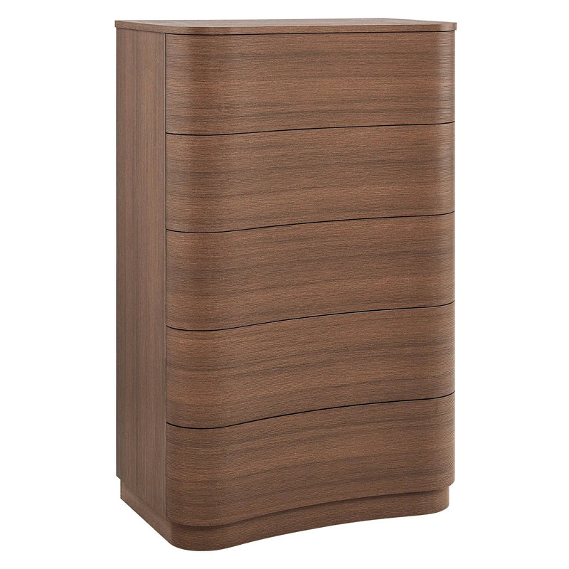 Mirae 5-Drawer Curved Dresser Chest by Modway by HouseOfZazla