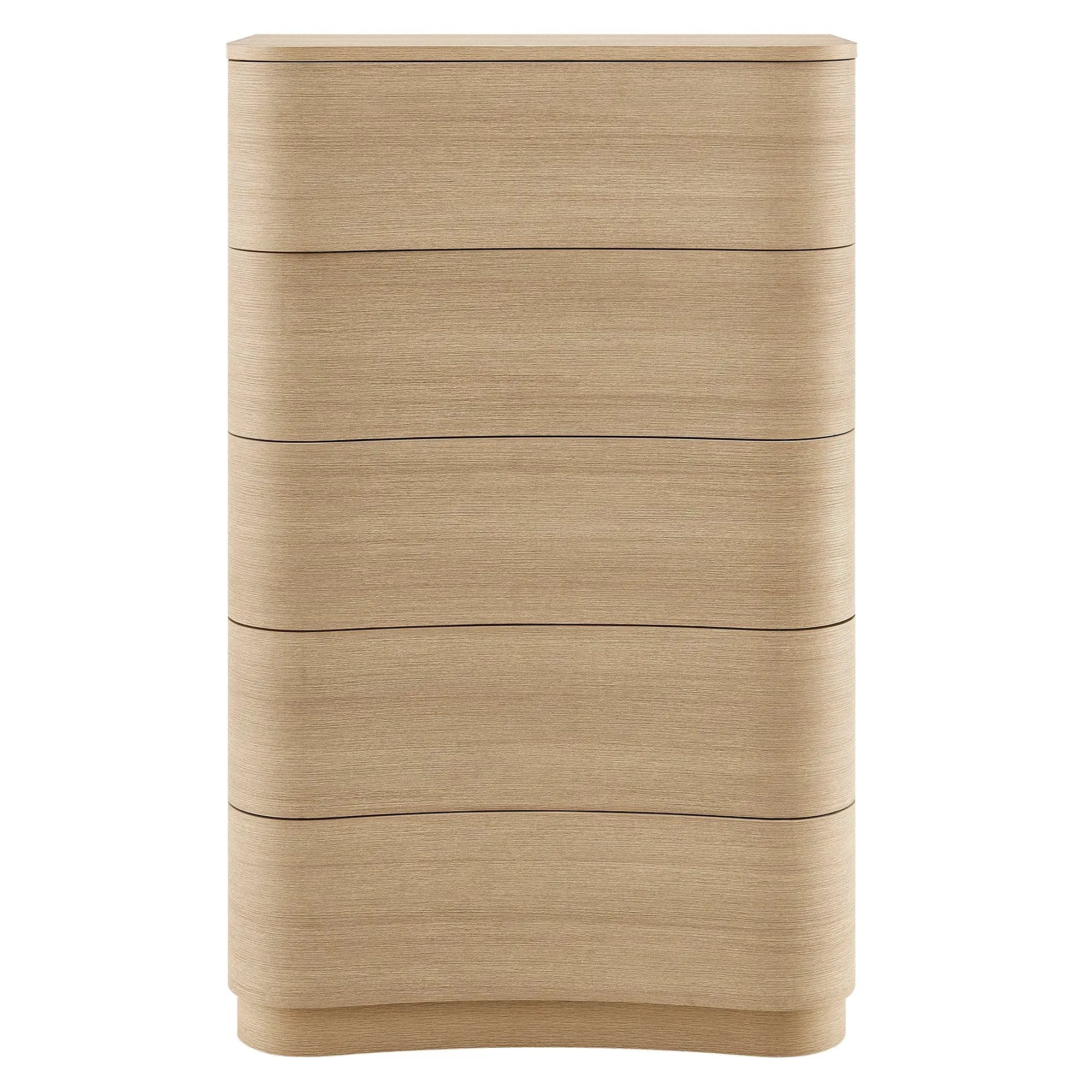 Mirae 5-Drawer Curved Dresser Chest by Modway by HouseOfZazla