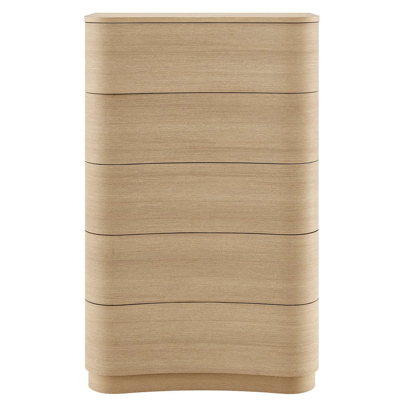 Mirae 5-Drawer Curved Dresser Chest by Modway by HouseOfZazla