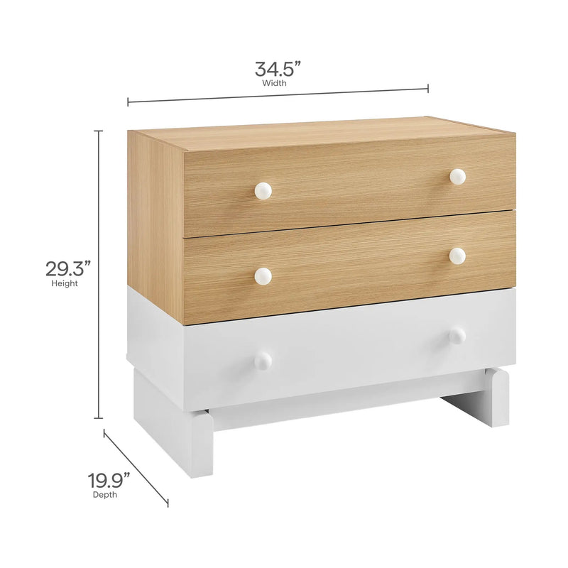 Nolia 3-Drawer Color Block Dresser by Modway by HouseOfZazla
