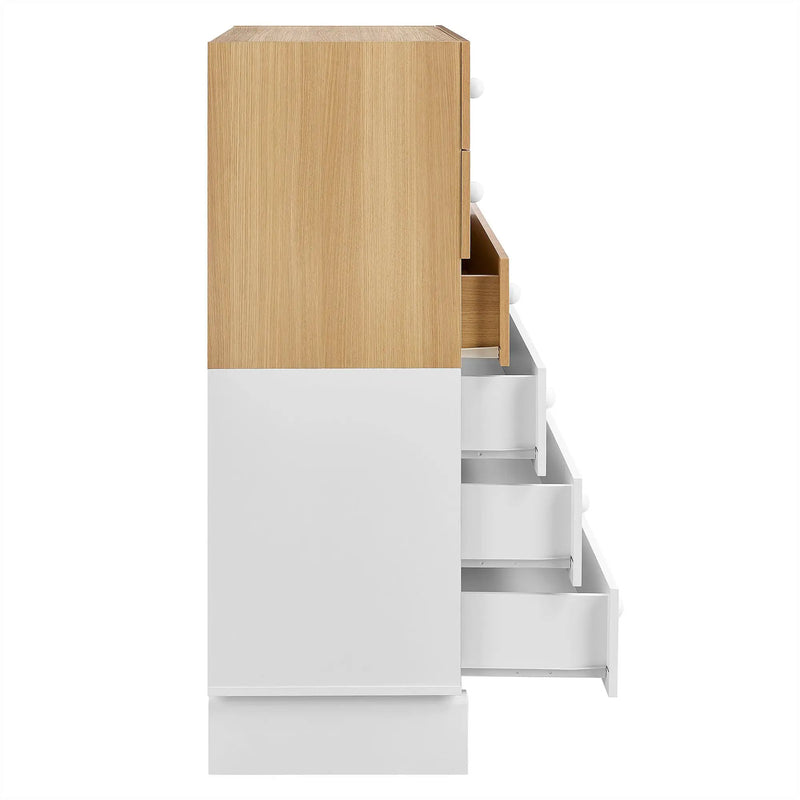 Nolia 6-Drawer Color Block Dresser Chest by Modway by HouseOfZazla