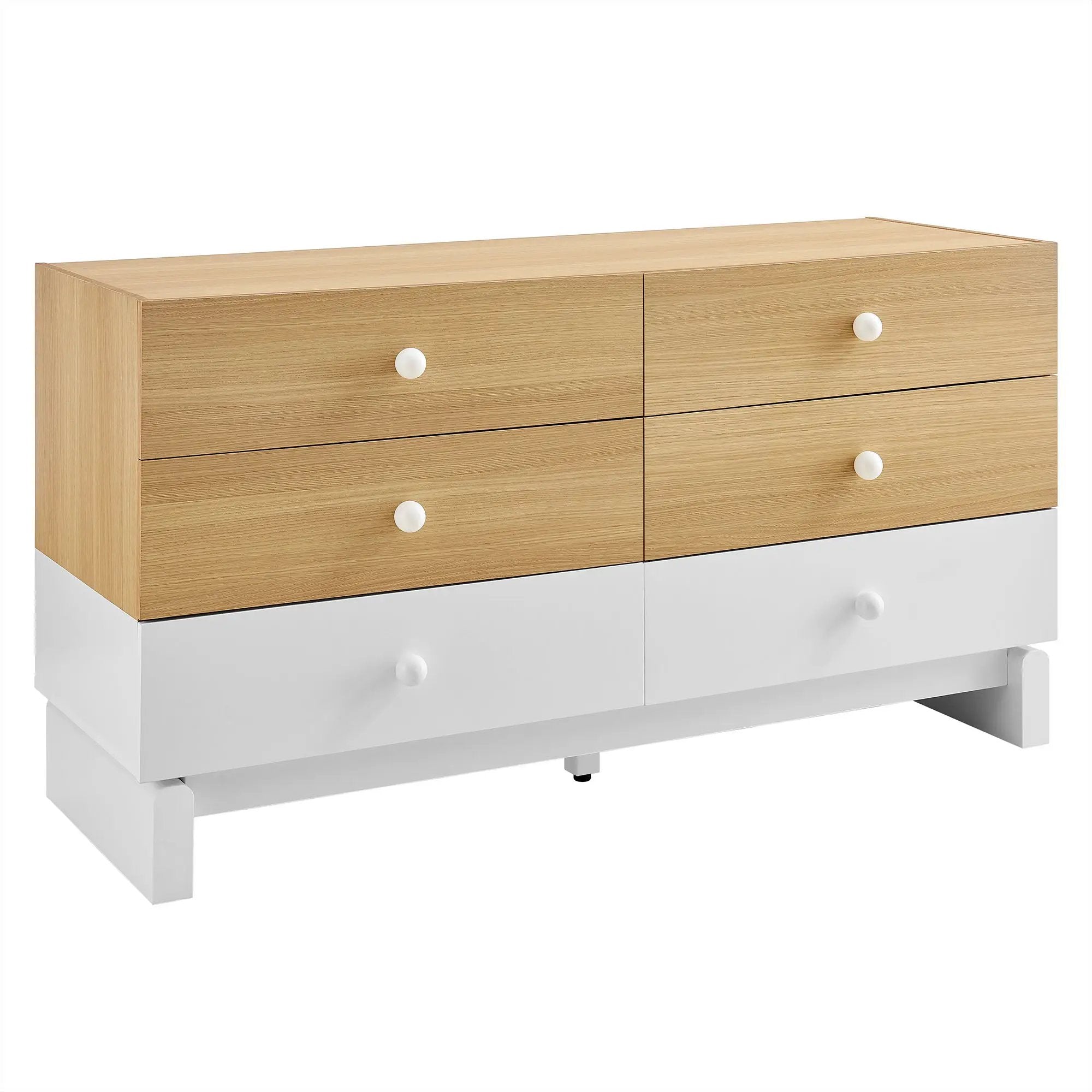 Nolia 6-Drawer Color Block Dresser by Modway by HouseOfZazla