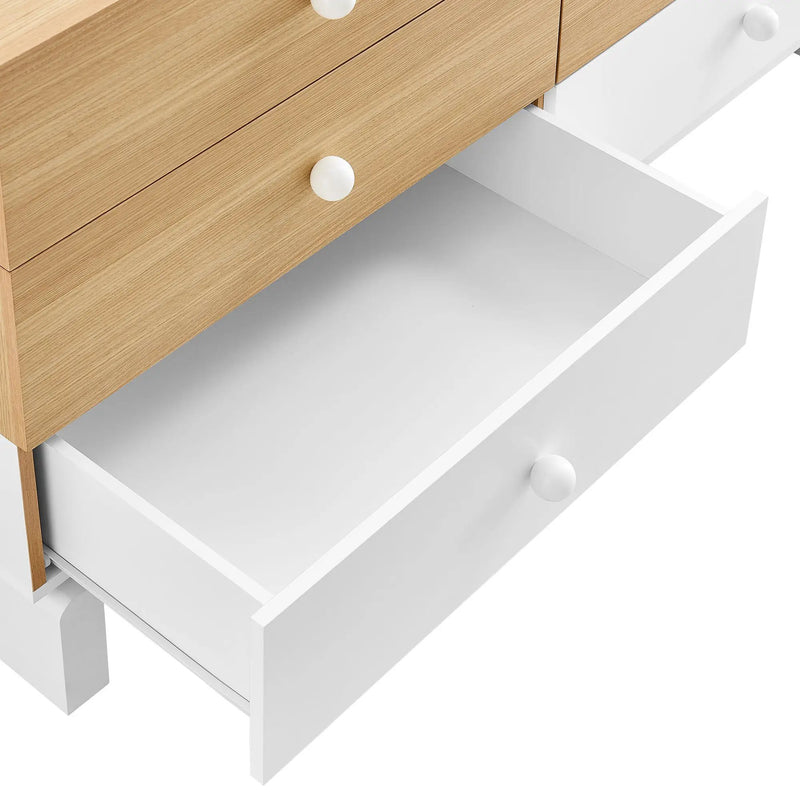 Nolia 6-Drawer Color Block Dresser by Modway by HouseOfZazla