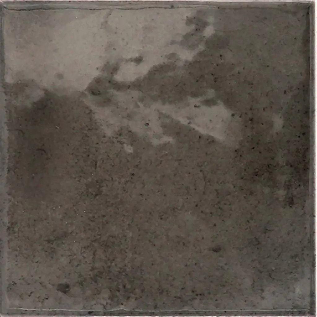 Black 4x4 Glossy Square Ceramic Tile (60 pack, 6.46 sq ft/case) by Apollo Tile